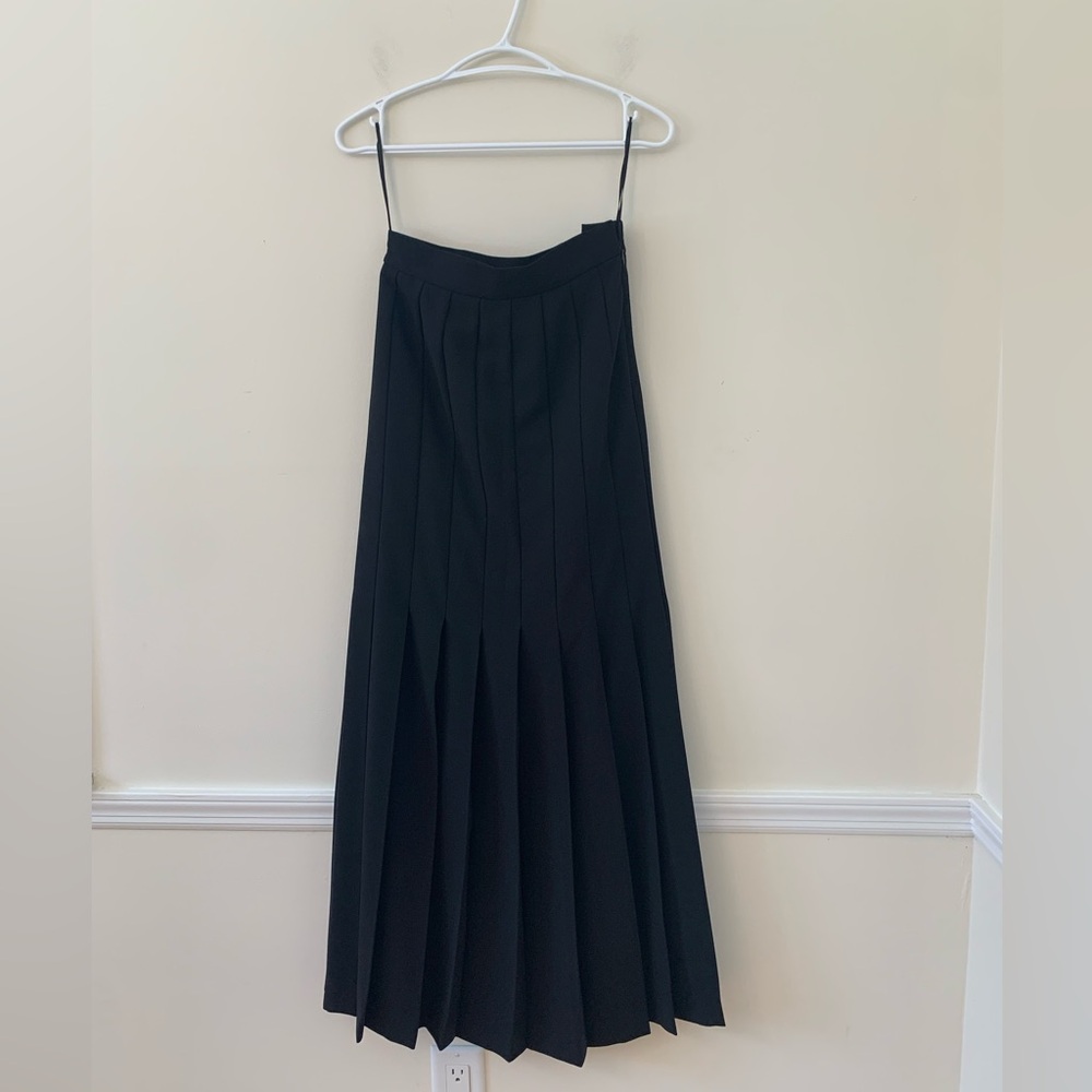NEW MaxMara Black A-Line Skirt